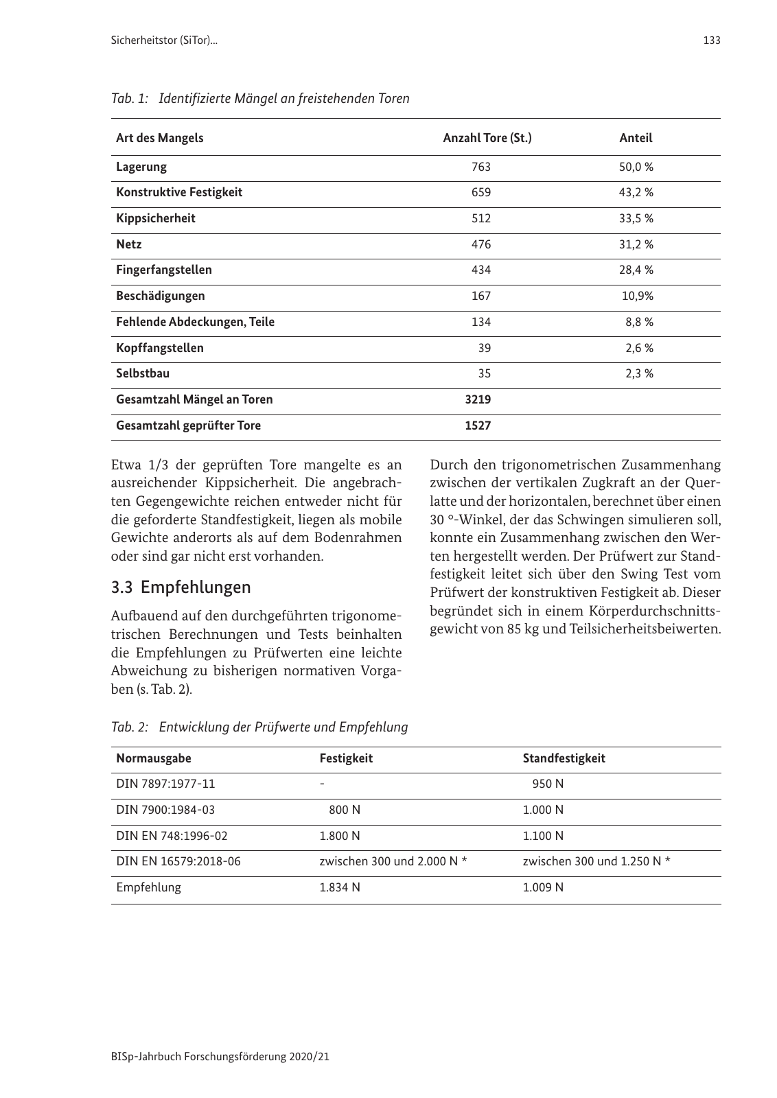 Vorschau BISp-Jahrbuch 2020/21 Seite 135