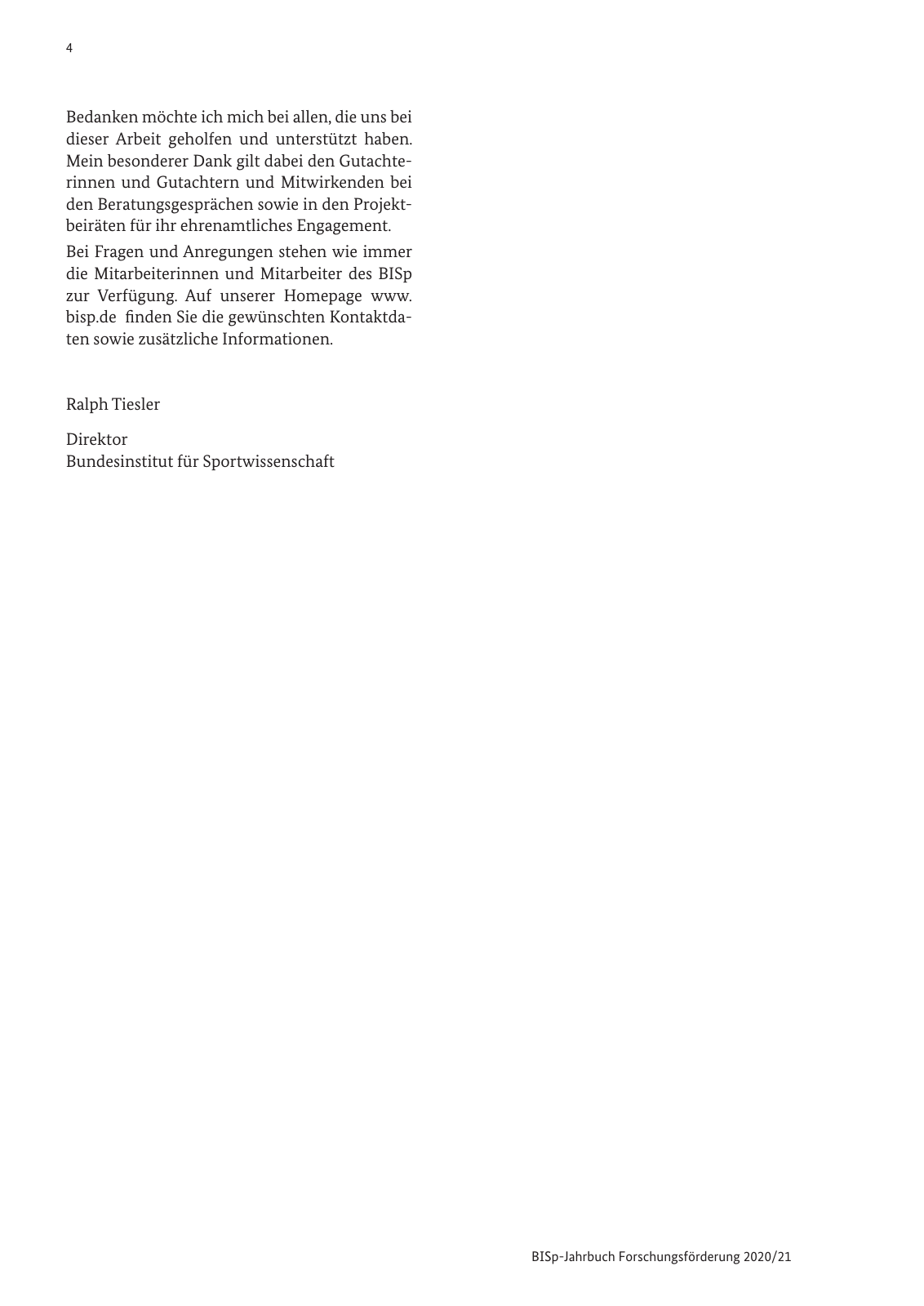 Vorschau BISp-Jahrbuch 2020/21 Seite 6