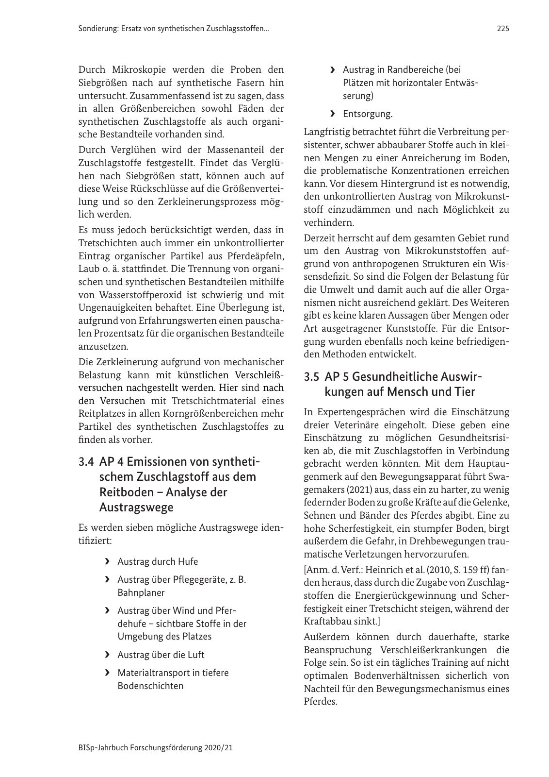 Vorschau BISp-Jahrbuch 2020/21 Seite 227