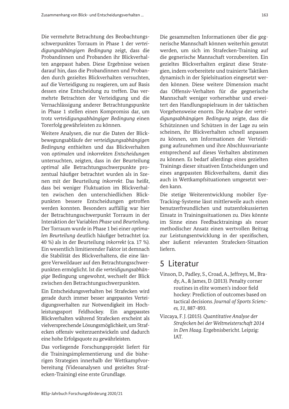 Vorschau BISp-Jahrbuch 2020/21 Seite 165