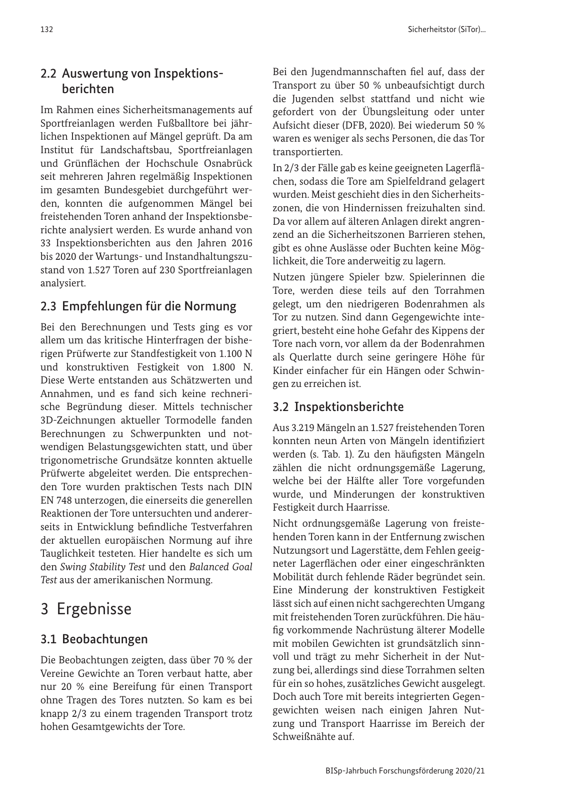 Vorschau BISp-Jahrbuch 2020/21 Seite 134