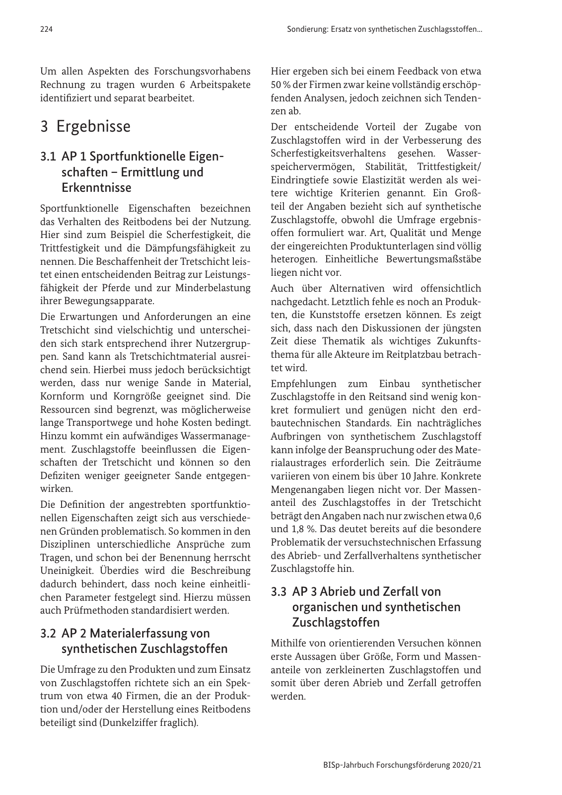 Vorschau BISp-Jahrbuch 2020/21 Seite 226