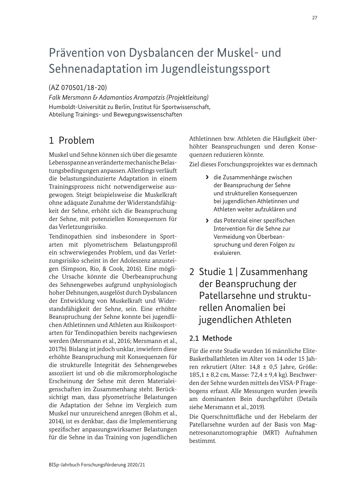 Vorschau BISp-Jahrbuch 2020/21 Seite 29