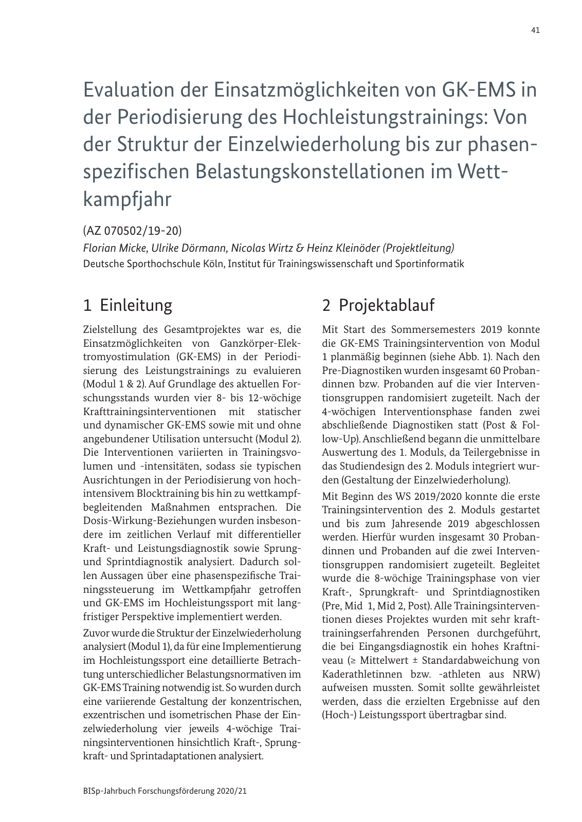 Vorschau BISp-Jahrbuch 2020/21 Seite 43