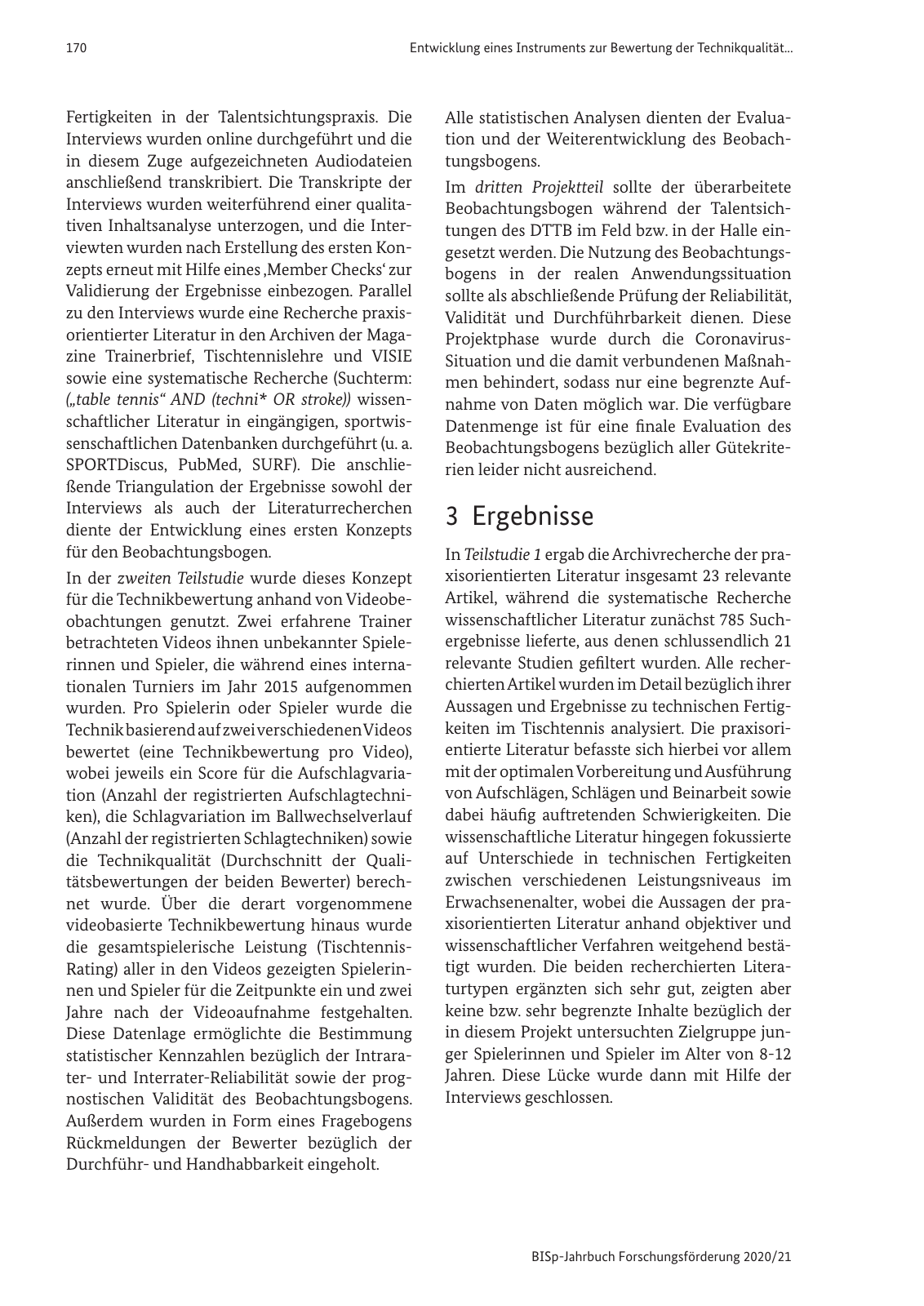 Vorschau BISp-Jahrbuch 2020/21 Seite 172