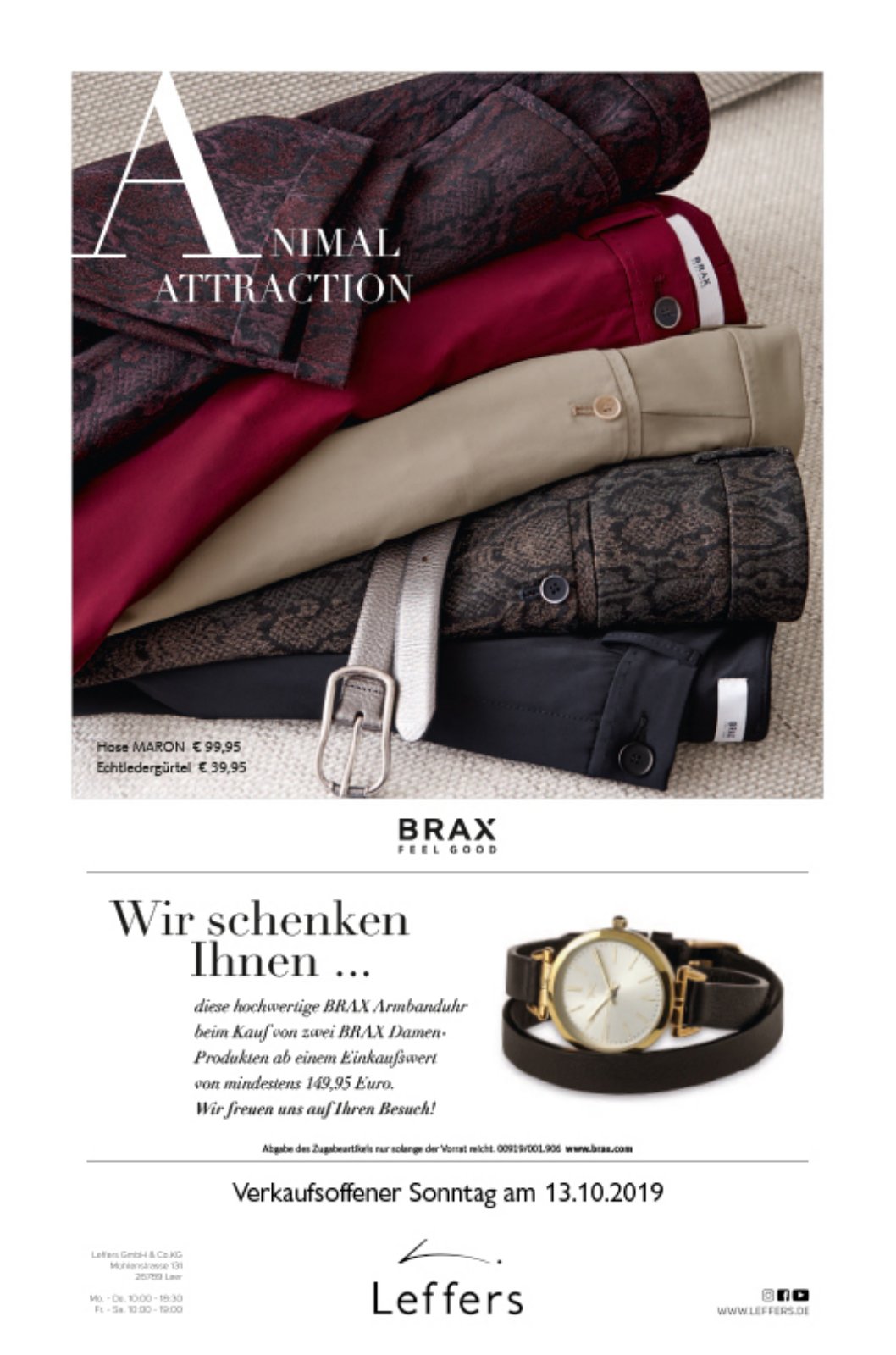 Vorschau Leffers Leer BRAX Damen Herbst/Winter 2019 Seite 10
