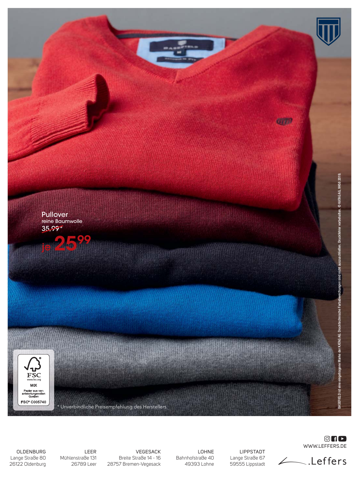 Vorschau Leffers Basefield Herren Wintersale 2019 Seite 8