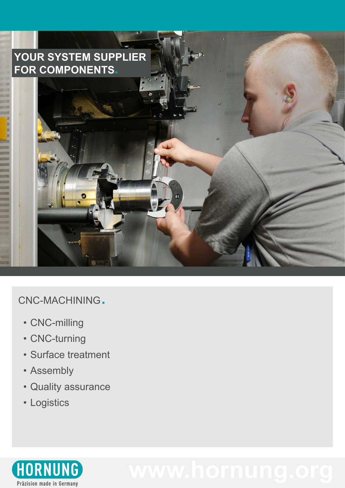 Vorschau Your system supplier for components - Hornung GmbH Seite 3