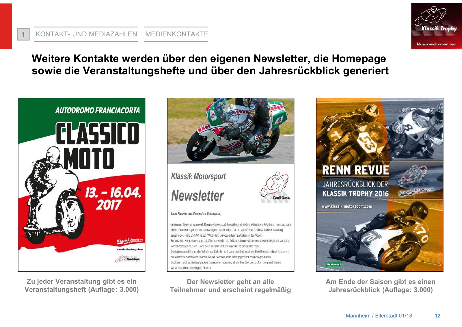 Vorschau Sponsoringbroschüre Klassik Motorsport Seite 12