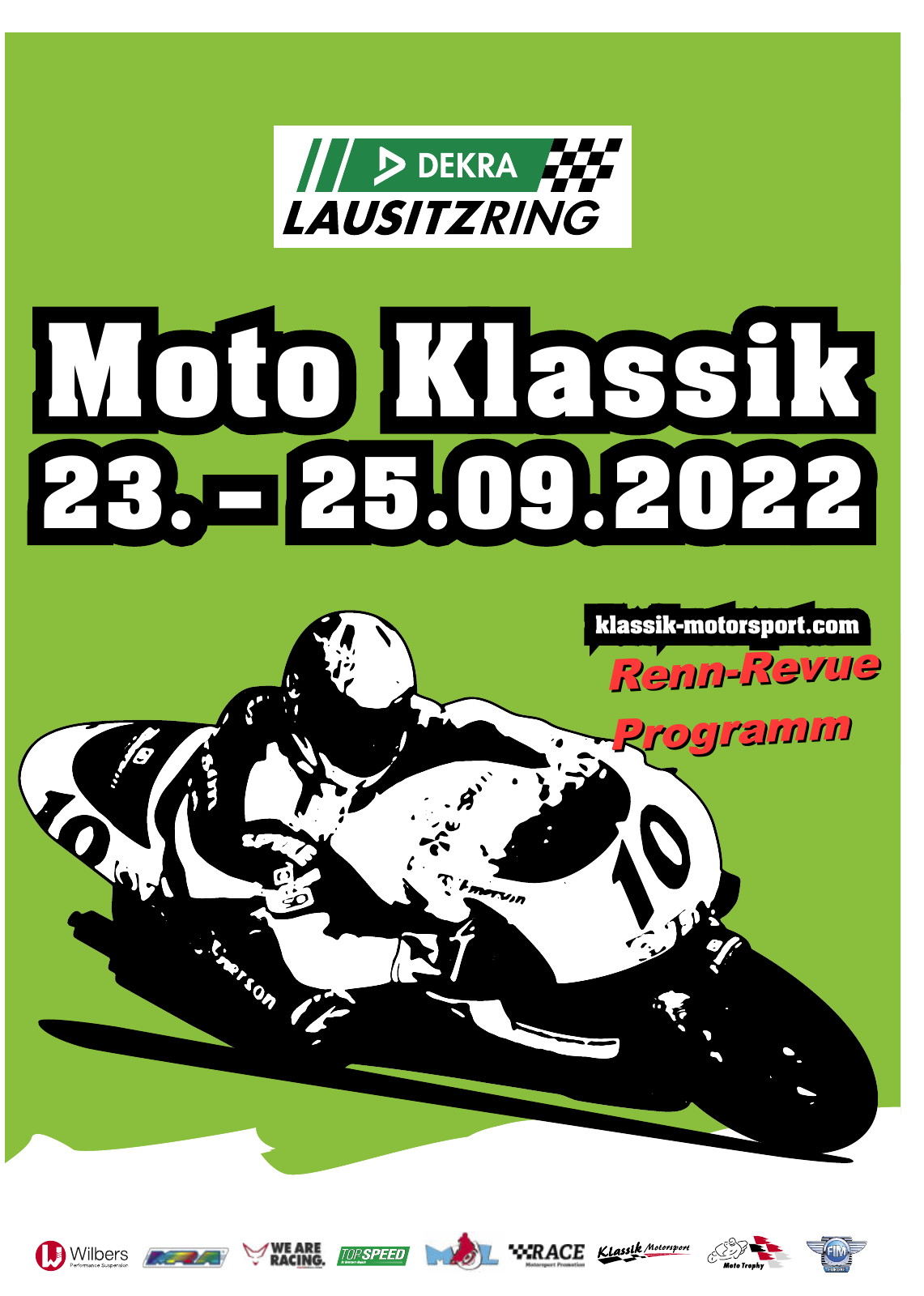 Vorschau Programmheft Lausitzring 2022 Seite 1