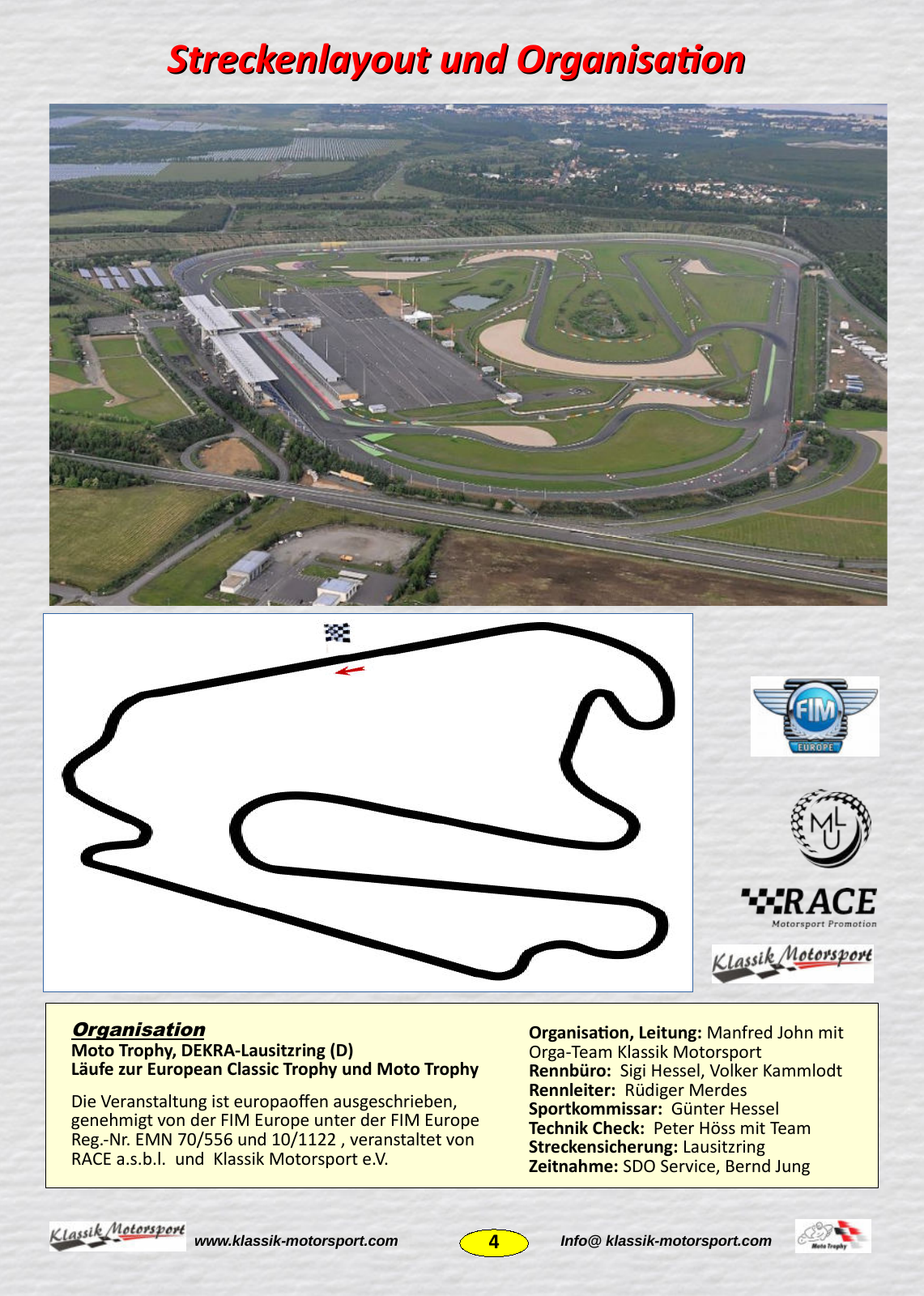 Vorschau Programmheft Lausitzring 2022 Seite 4