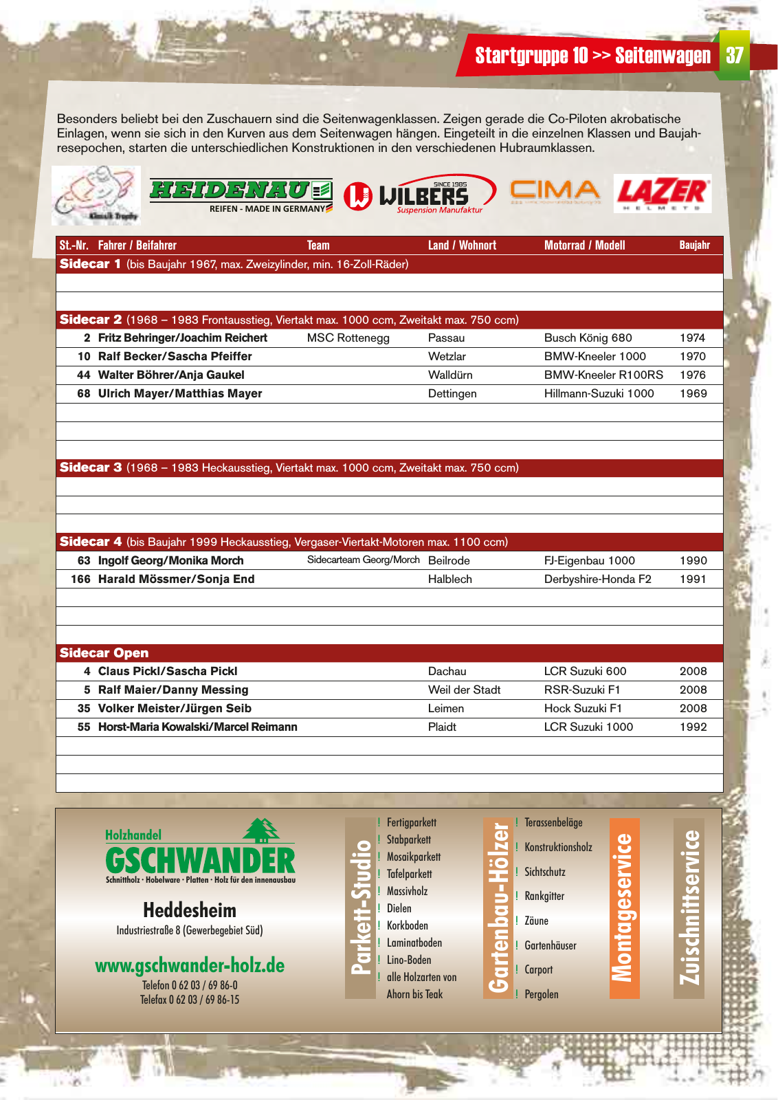 Vorschau Walldürn 2016 Programmheft Seite 37
