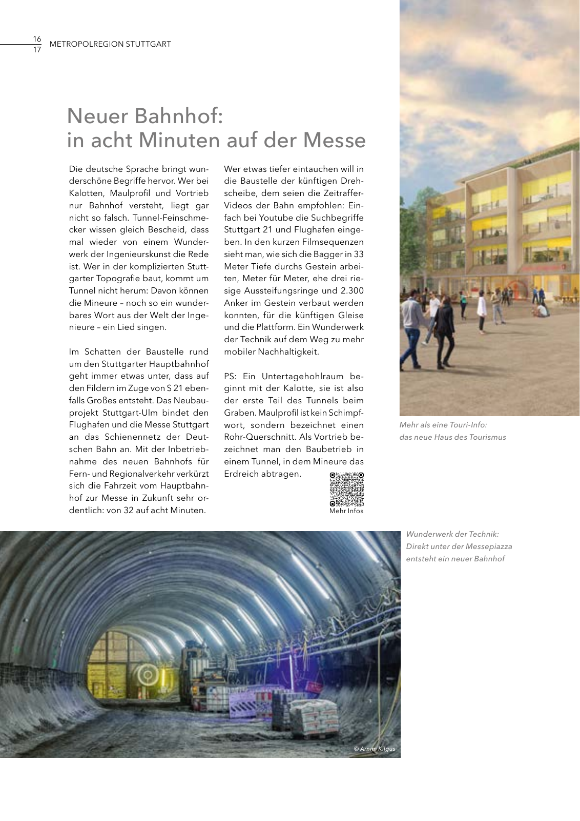 Vorschau MESSAGE - Das Magazin der Messe Stuttgart / Ausgabe 01 - 2023 Seite 16
