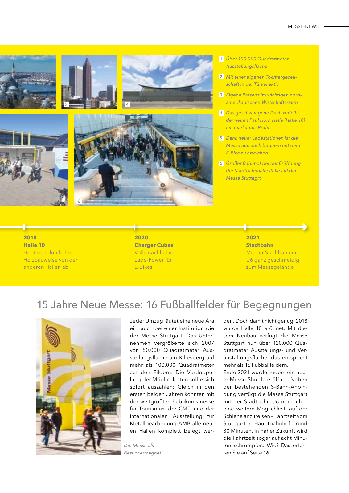 Vorschau MESSAGE - Das Magazin der Messe Stuttgart / Ausgabe 01 - 2023 Seite 5