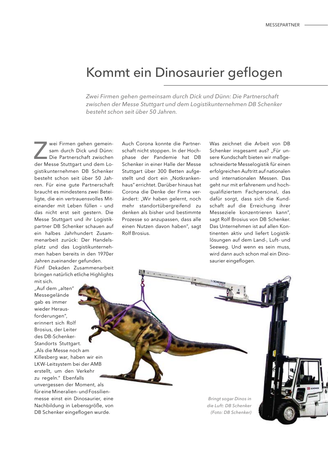Vorschau MESSAGE - Das Magazin der Messe Stuttgart / Ausgabe 02 - 2023 Seite 19