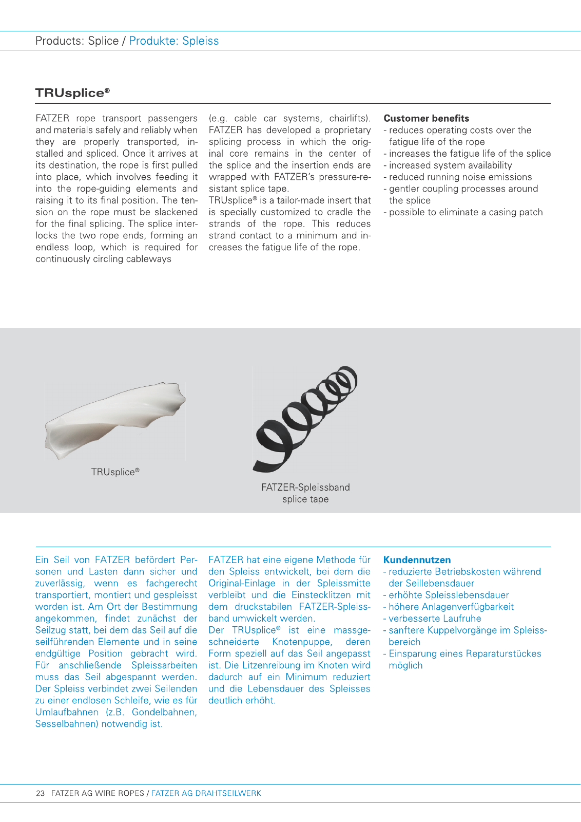 Vorschau FATZER Company Brochure 2015 Seite 24