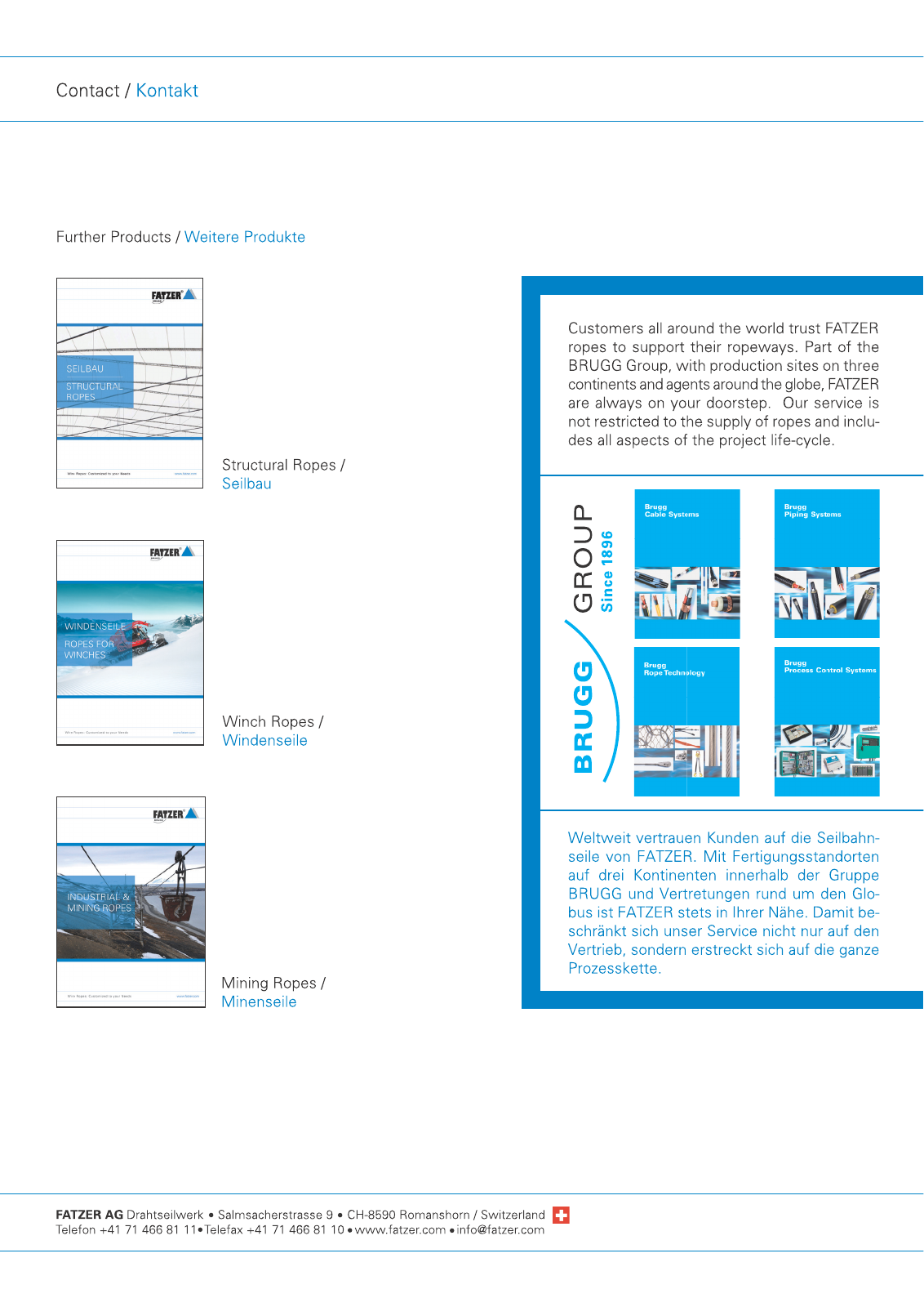 Vorschau FATZER Company Brochure 2015 Seite 28