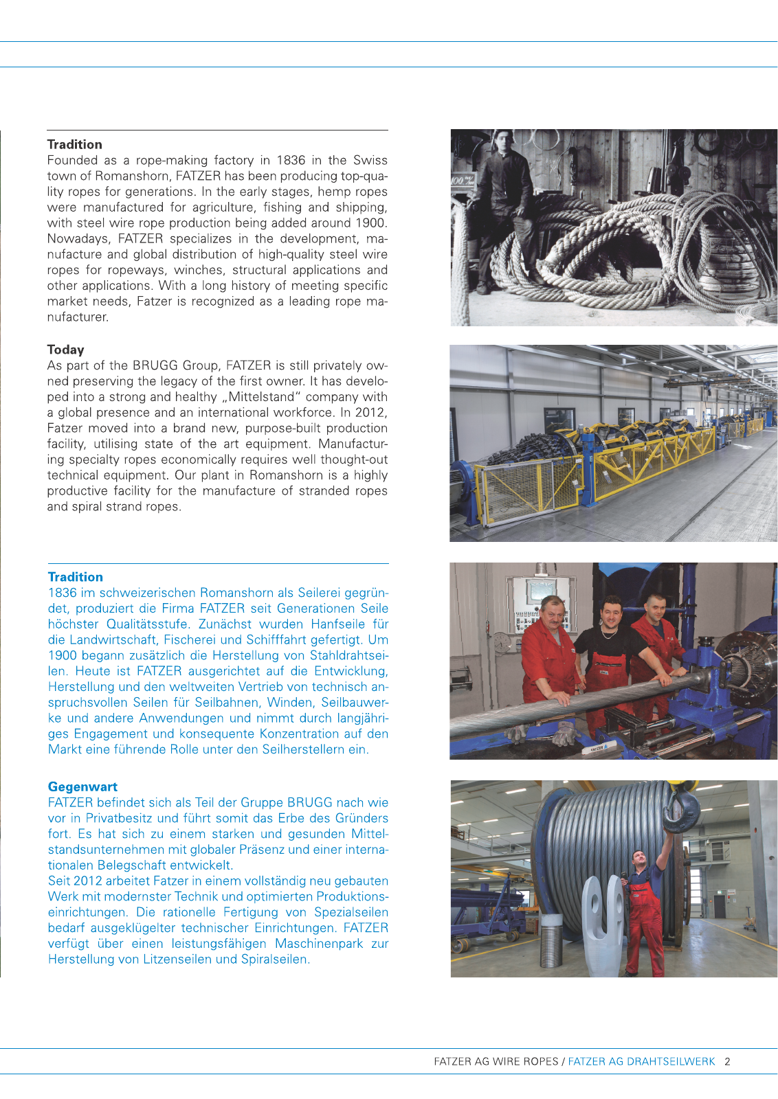 Vorschau FATZER Company Brochure 2015 Seite 3