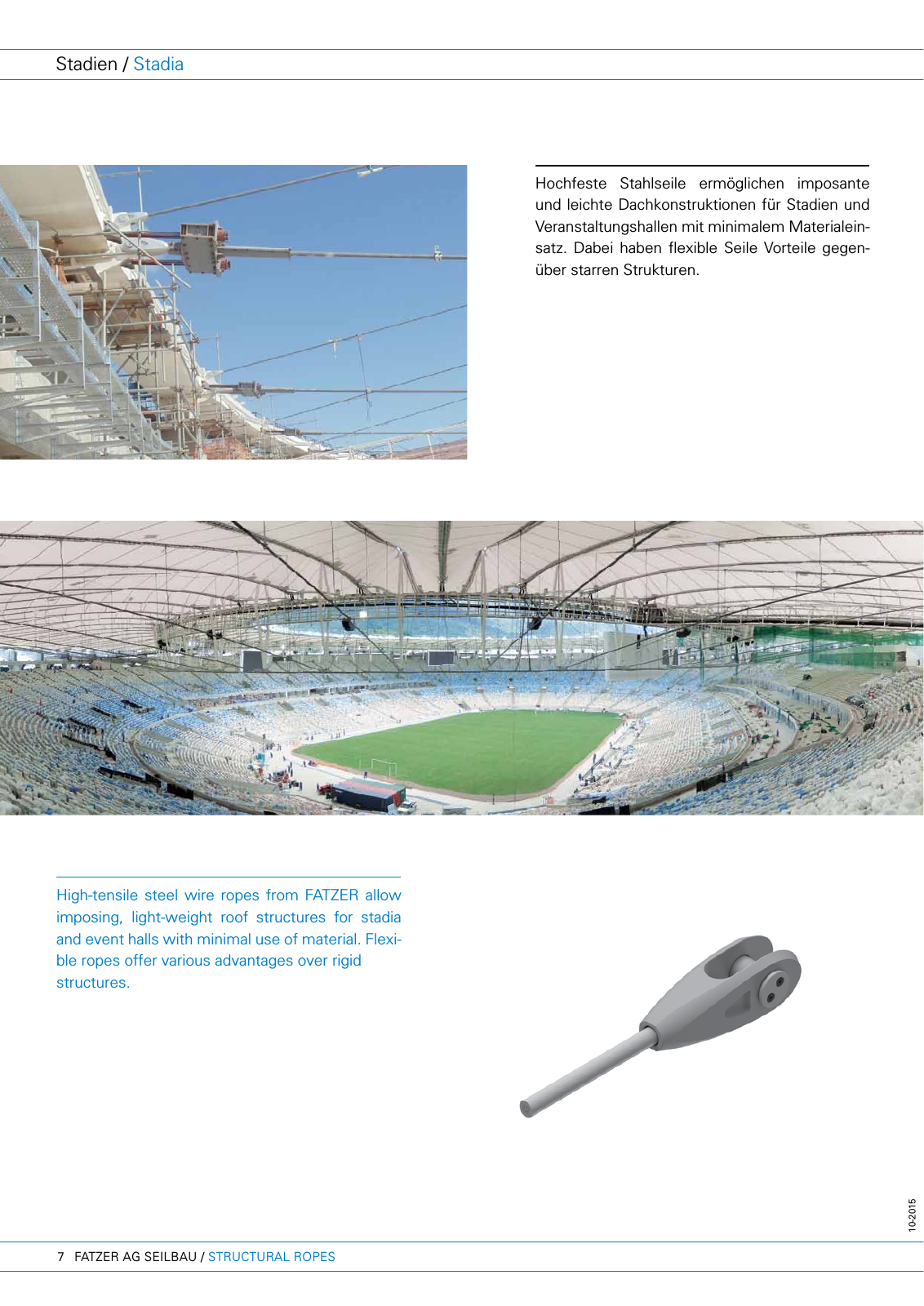 Vorschau FATZER Seilbau Structural Ropes Brochure Seite 8