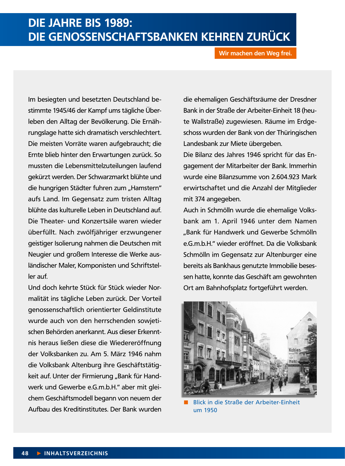 Vorschau Von der Idee, sich selbst zu helfen – 150 Jahre genossenschaftliches Bankwesen im Altenburger Land Seite 48