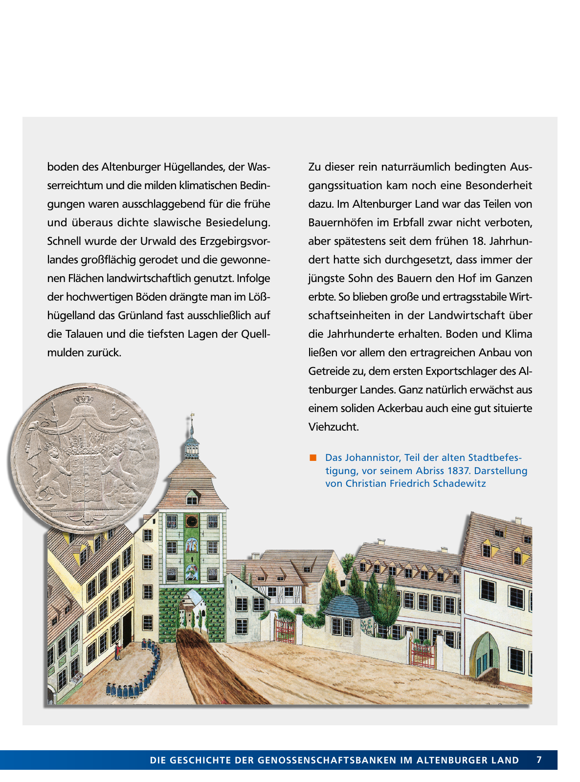 Vorschau Von der Idee, sich selbst zu helfen – 150 Jahre genossenschaftliches Bankwesen im Altenburger Land Seite 7