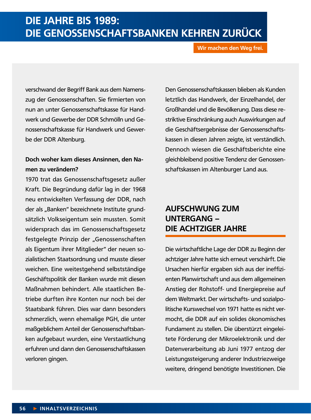 Vorschau Von der Idee, sich selbst zu helfen – 150 Jahre genossenschaftliches Bankwesen im Altenburger Land Seite 56