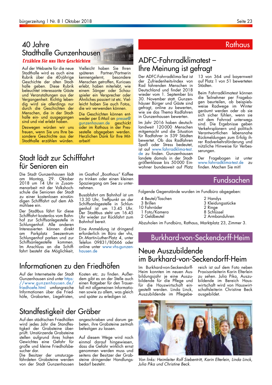 Vorschau buergerzeitung_08_2018 Seite 23
