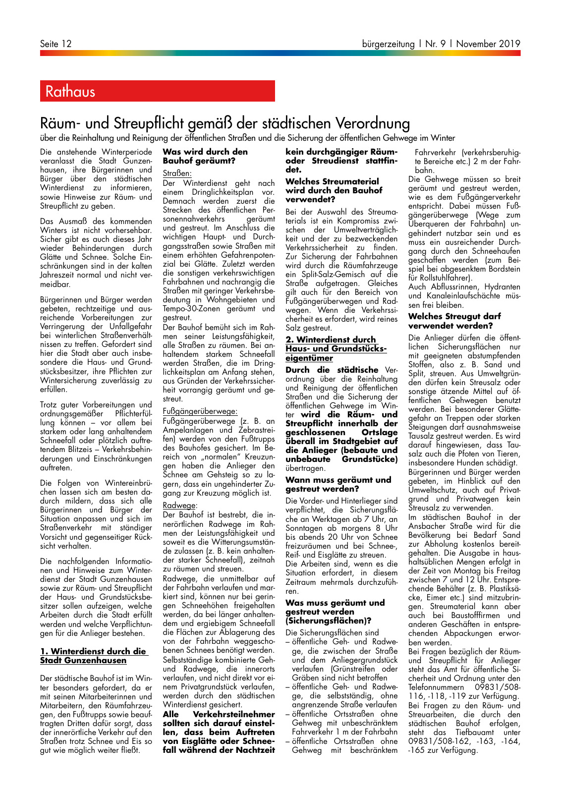 Vorschau buergerzeitung_11_2019 Seite 12
