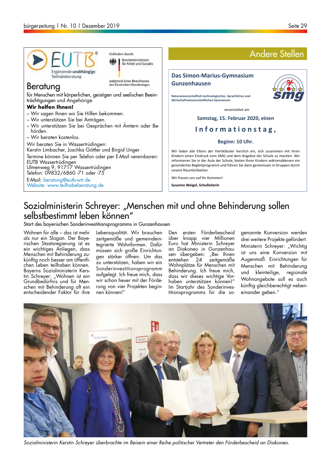 Vorschau buergerzeitung_12_2019 Seite 29