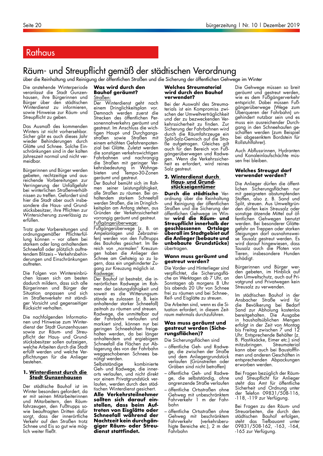 Vorschau buergerzeitung_12_2019 Seite 20