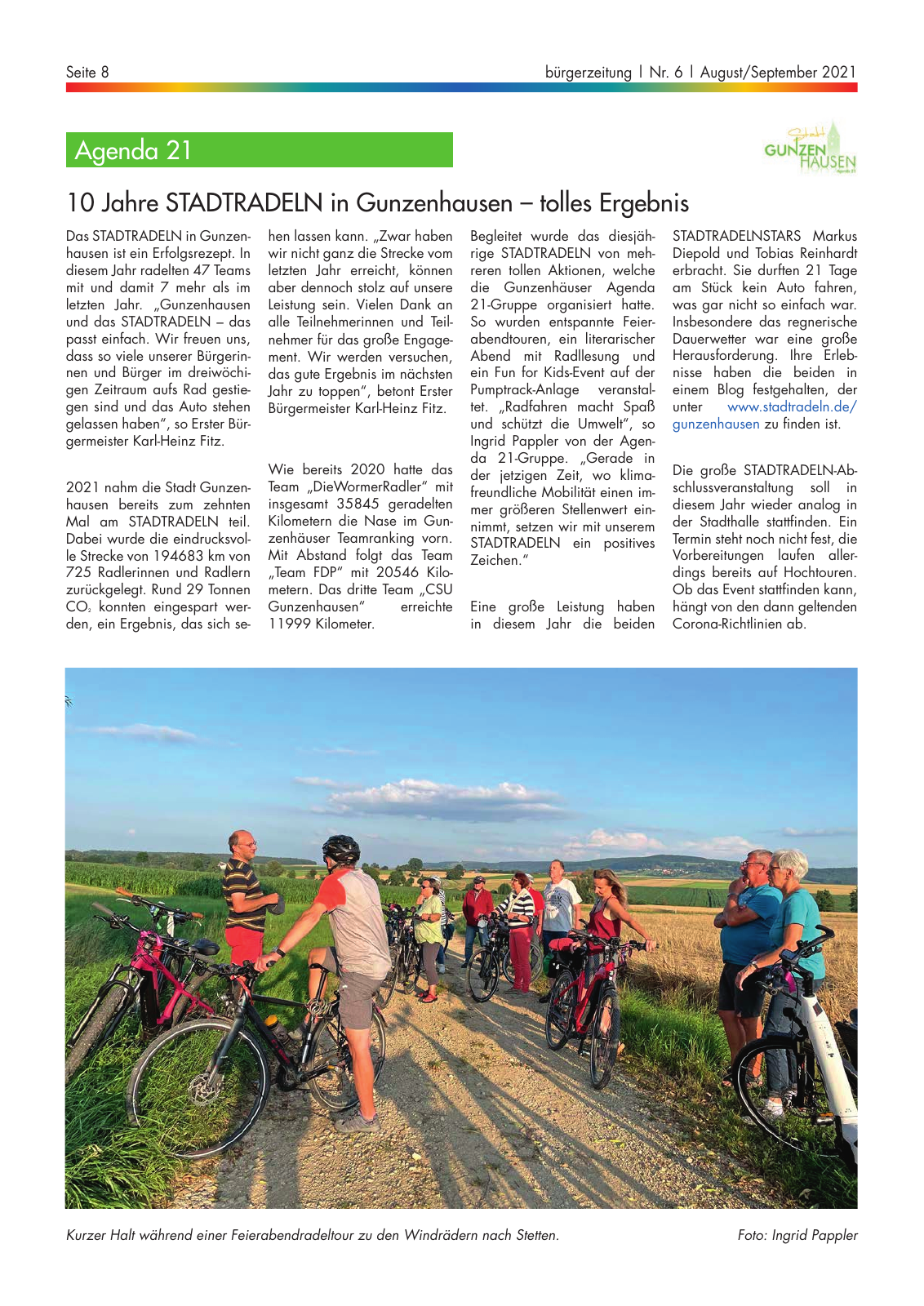Vorschau buergerzeitung_06_2021 Seite 8