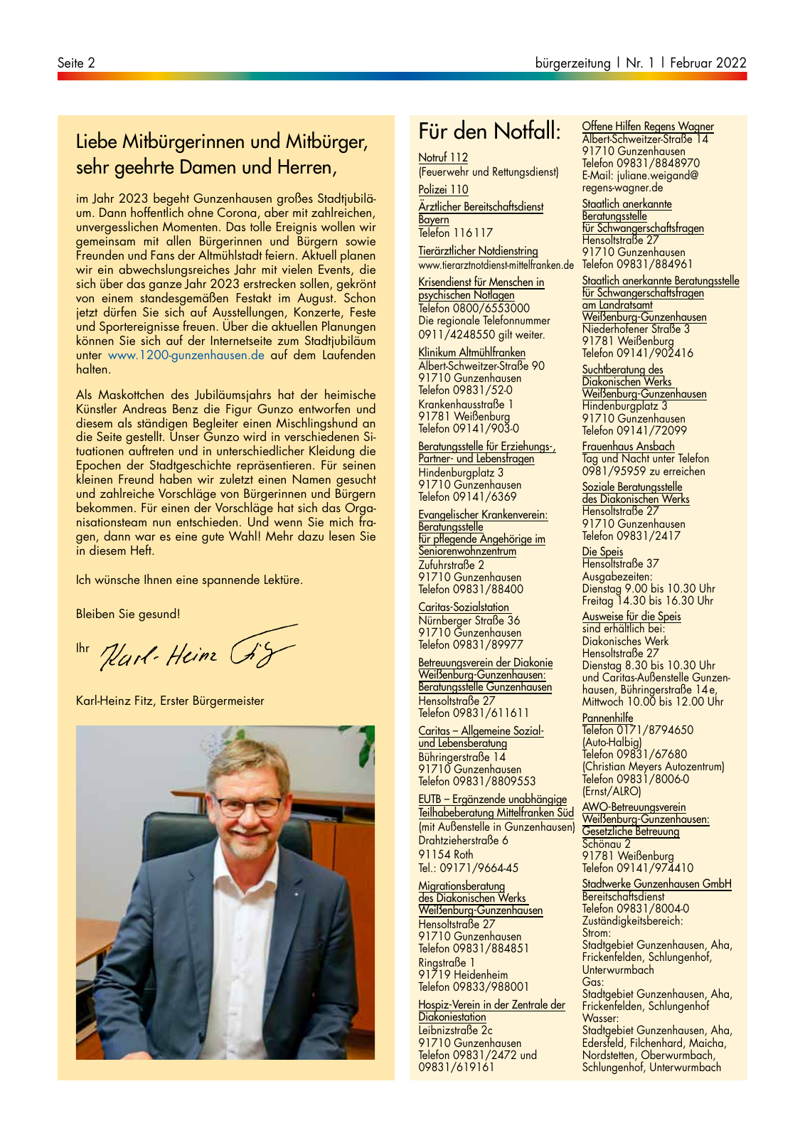 Vorschau buergerzeitung_02_2022 Seite 2