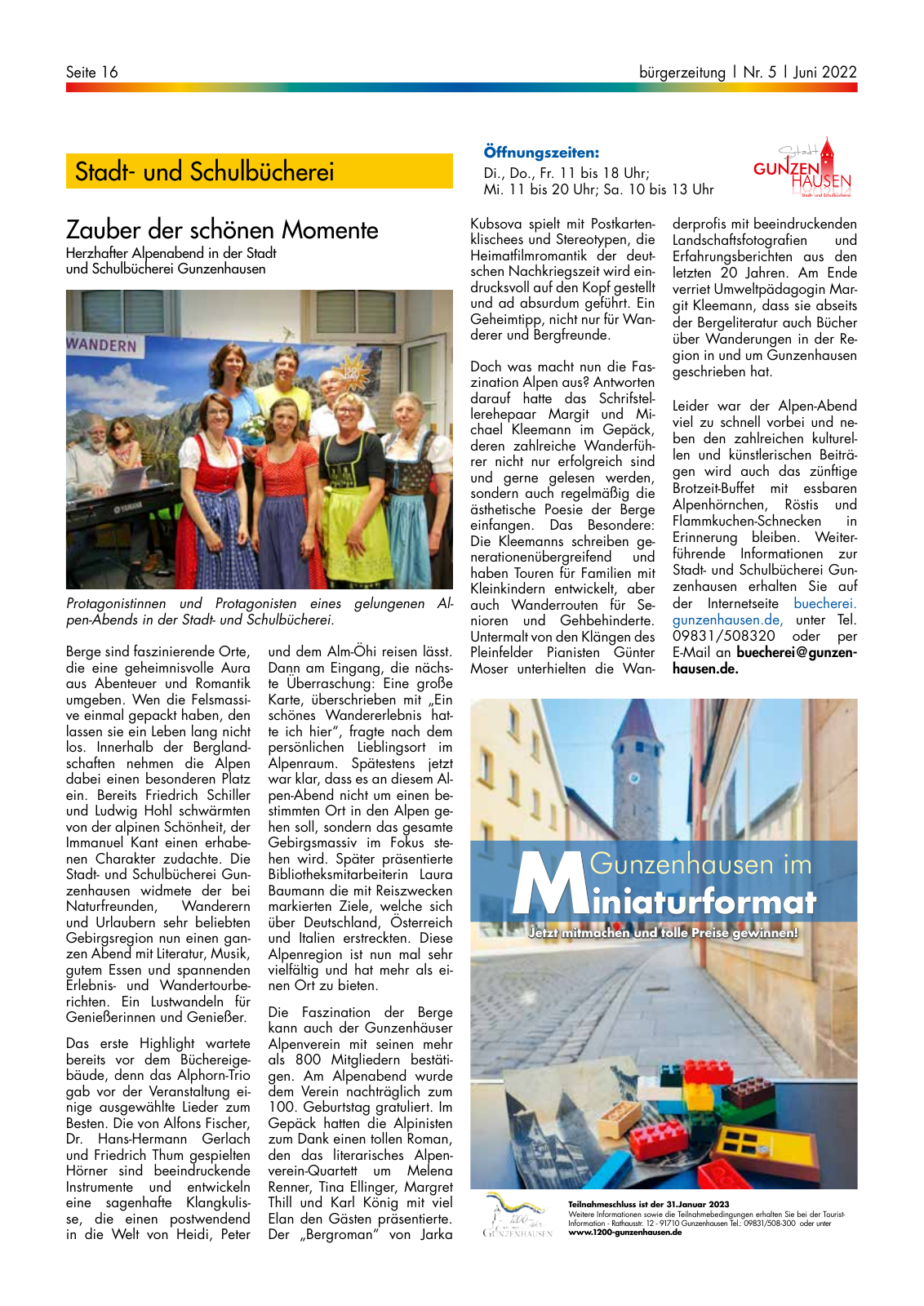 Vorschau buergerzeitung_06_2022 Seite 16