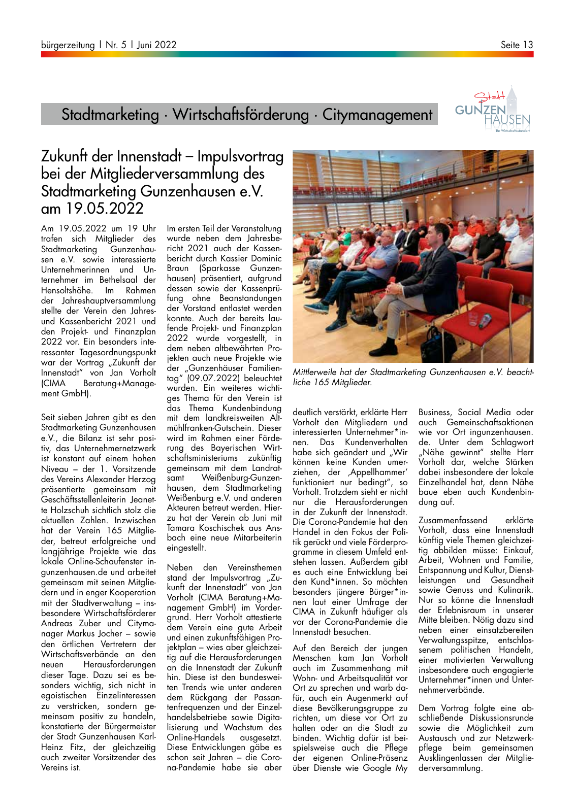 Vorschau buergerzeitung_06_2022 Seite 13