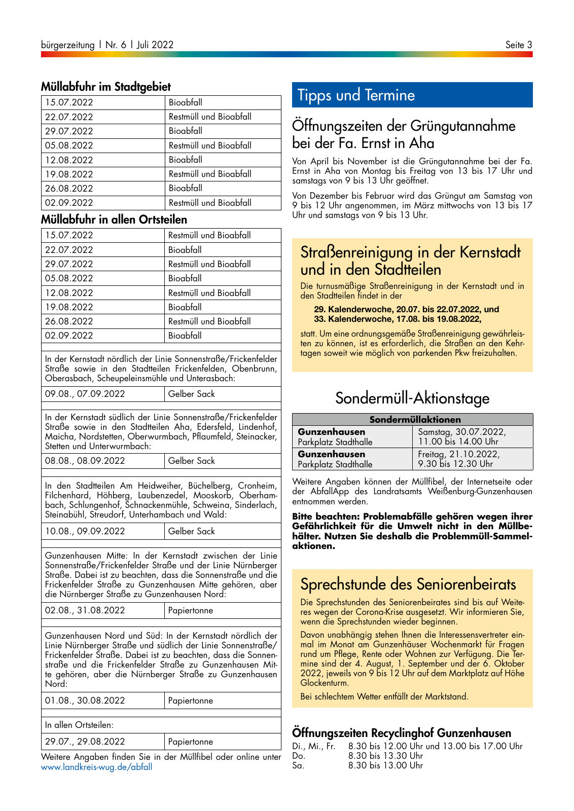 Vorschau buergerzeitung_07_2022 Seite 3