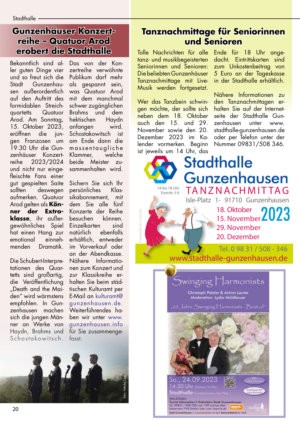 Vorschau buergerzeitung_09_2023 Seite 20