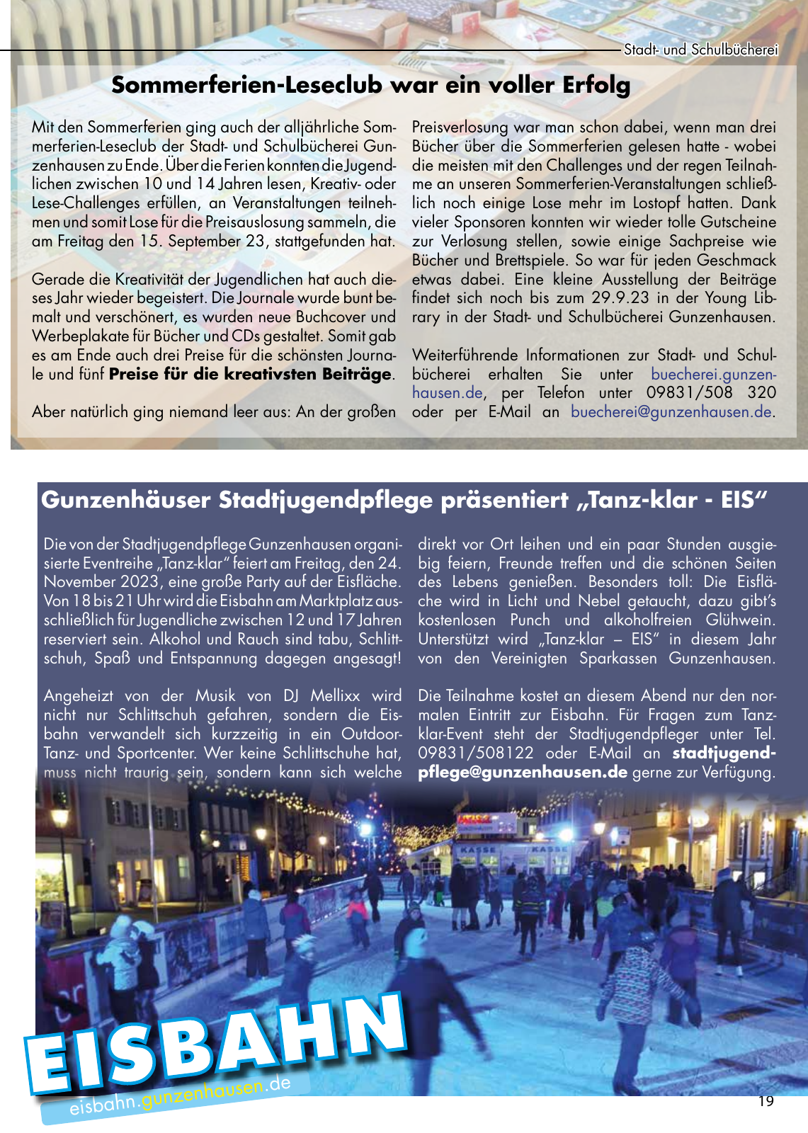 Vorschau buergerzeitung_11_2023 Seite 19