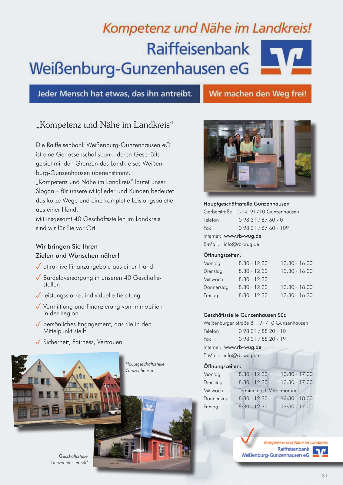 Vorschau leben & arbeiten in Gunzenhausen - 2015 Seite 81