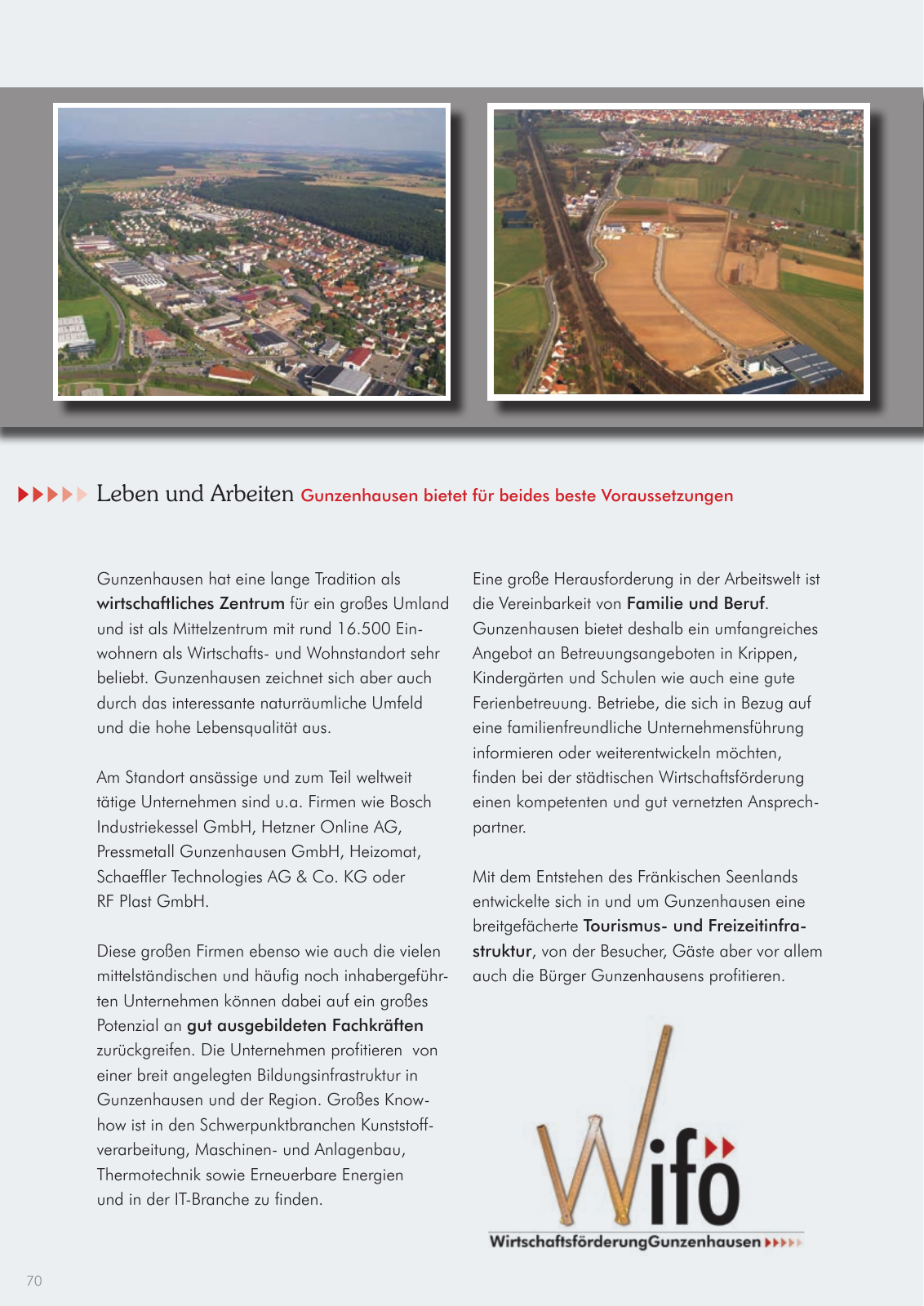Vorschau leben & arbeiten in Gunzenhausen - 2015 Seite 70