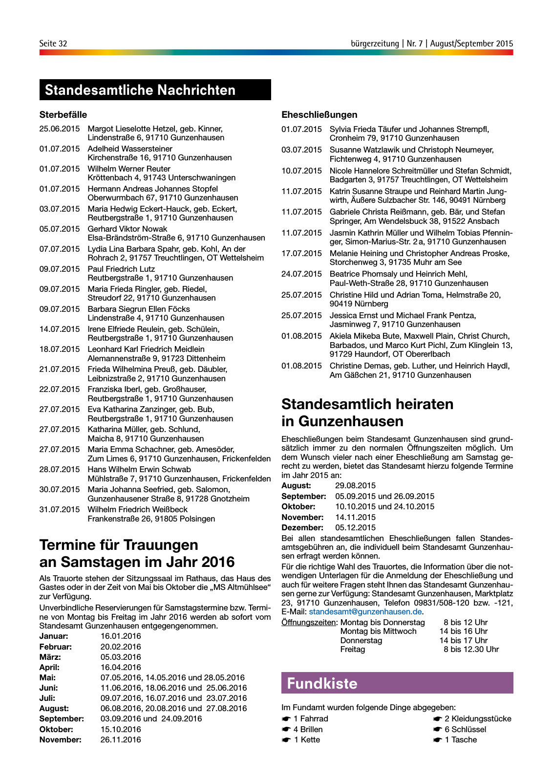 Vorschau buergerzeitung2015nr7 Seite 32