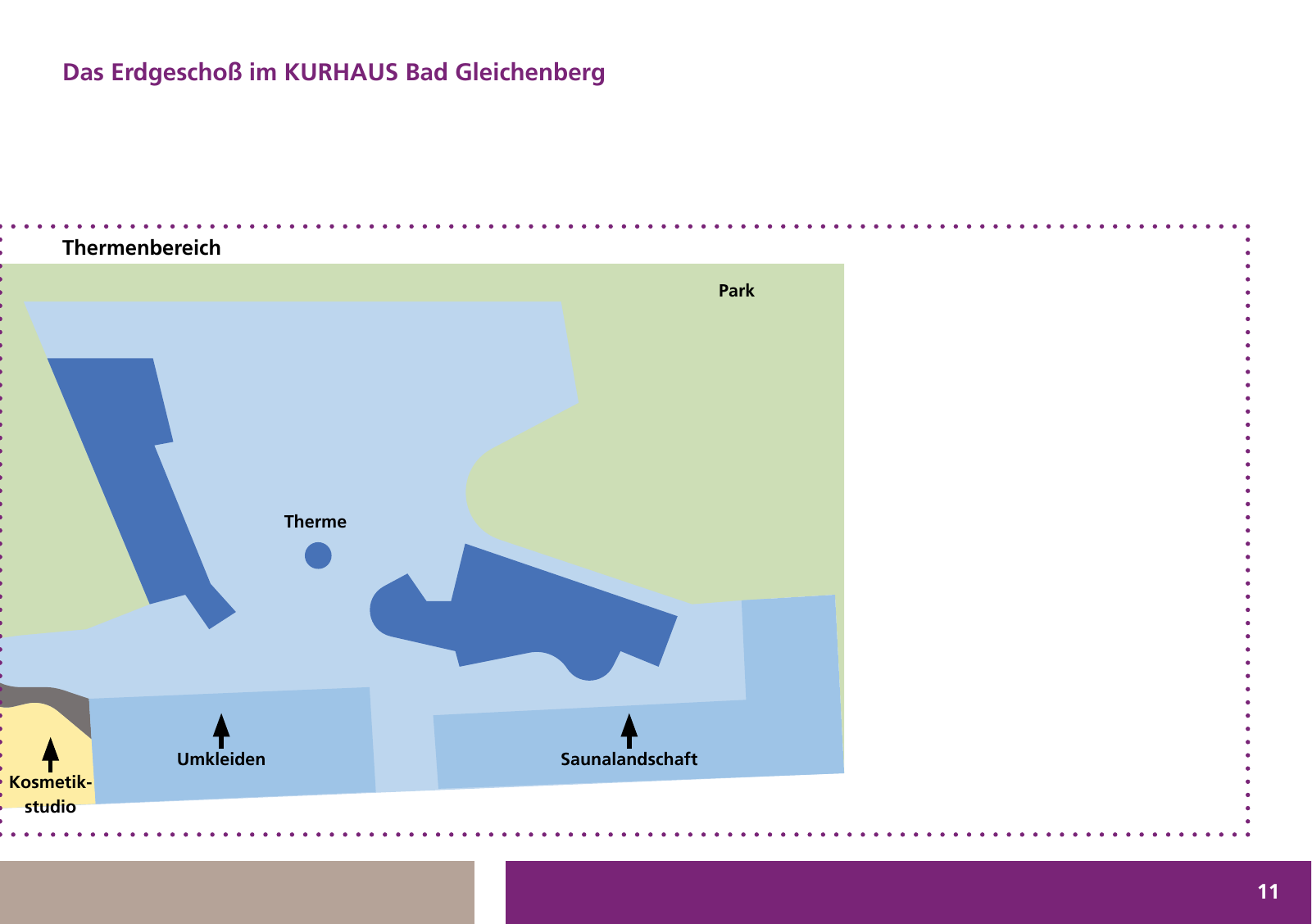 Vorschau Infobroschüre für den Kurgast Seite 11