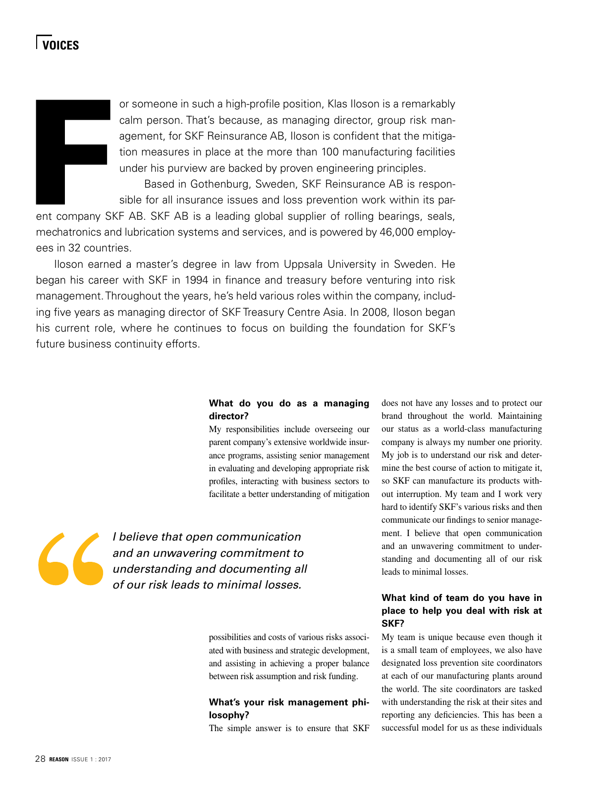 Vorschau Reason Magazine Issue 1 2017 Seite 29