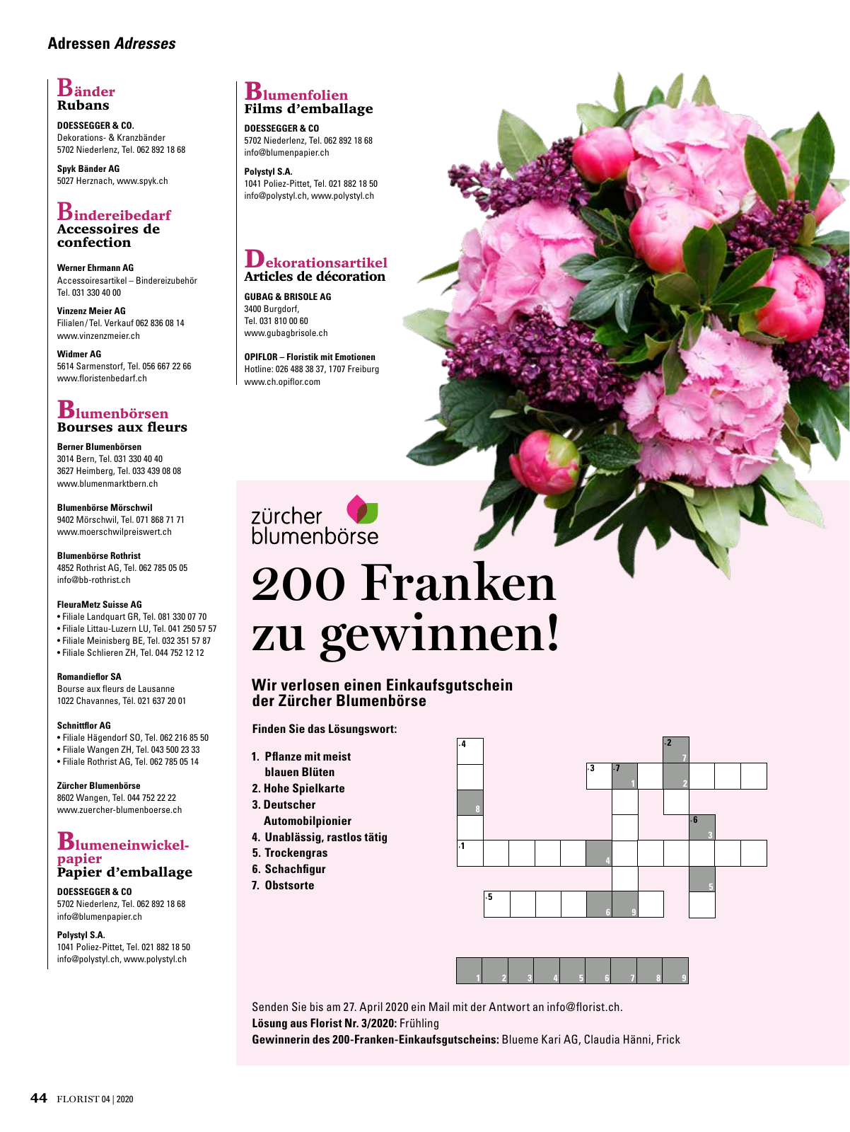Vorschau Florist - Ausgabe April 2020 Seite 42