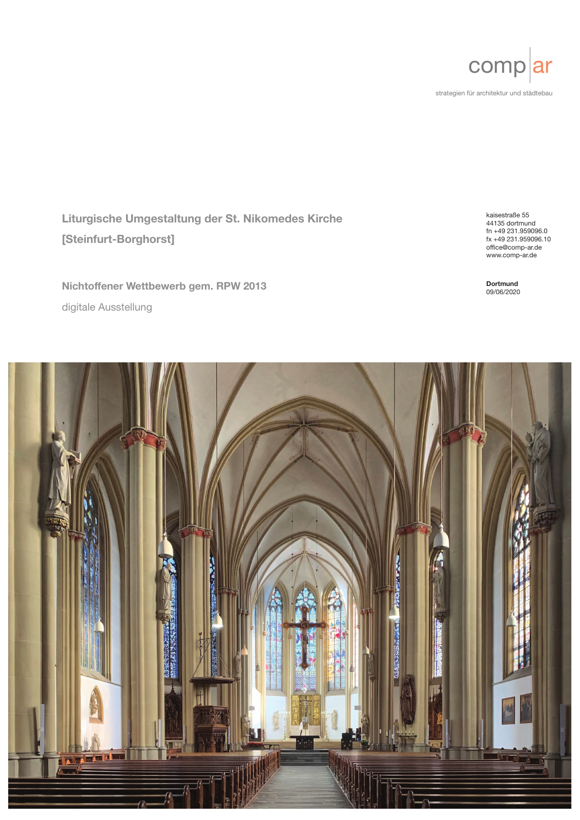 Vorschau Liturgische Umgestaltung der St. Nikomedes Kirche Seite 1