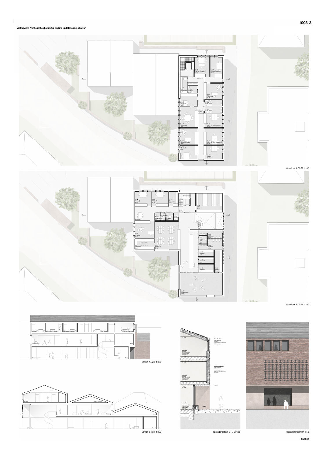 Vorschau Neubau katholisches Forum für Bildung und Begegnung [Kleve] Seite 23