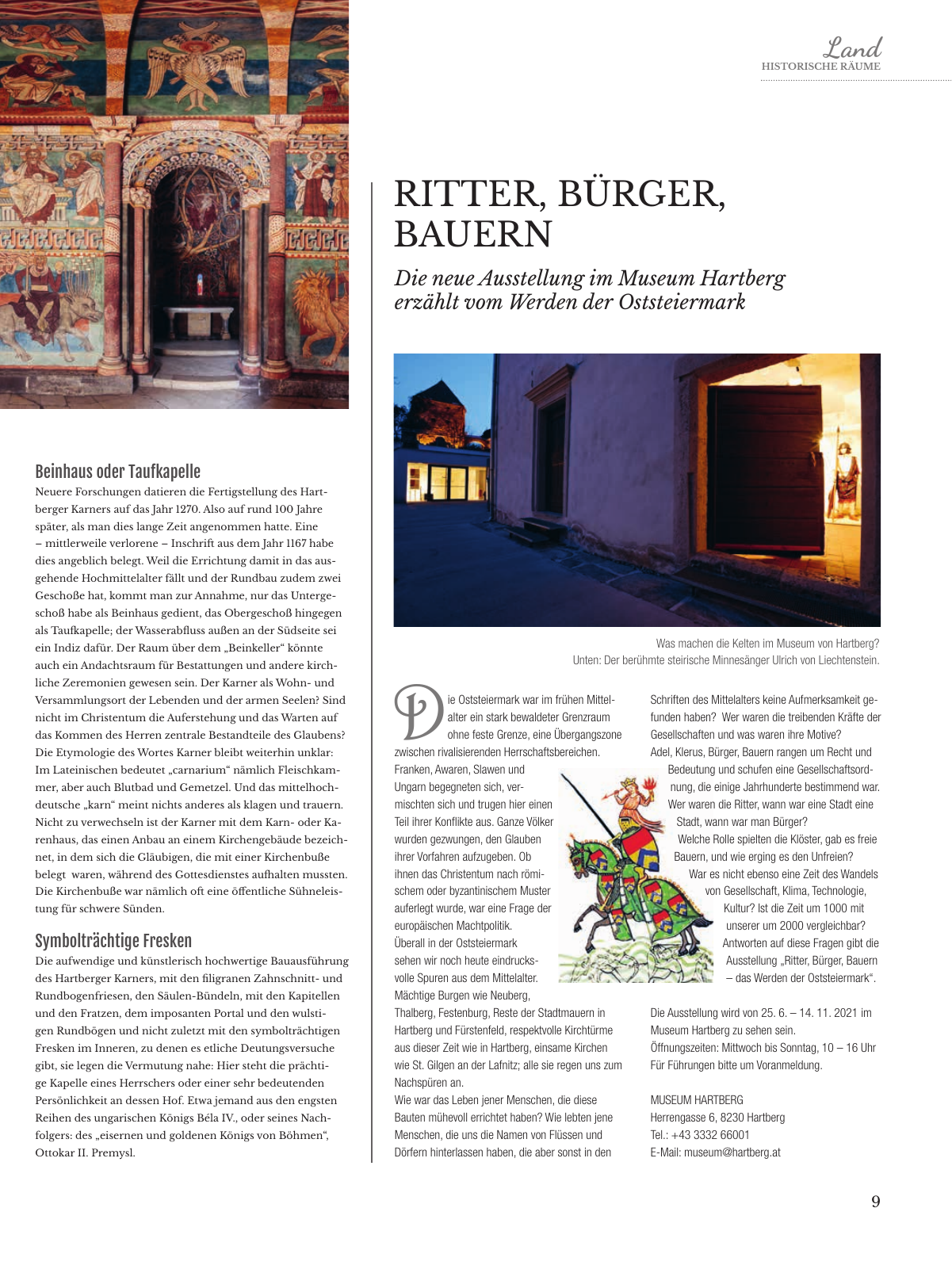 Vorschau Hartbergerland Magazin Seite 9