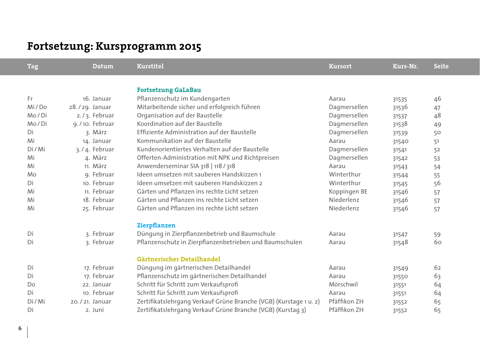 Vorschau Kursbuch2015 Seite 6