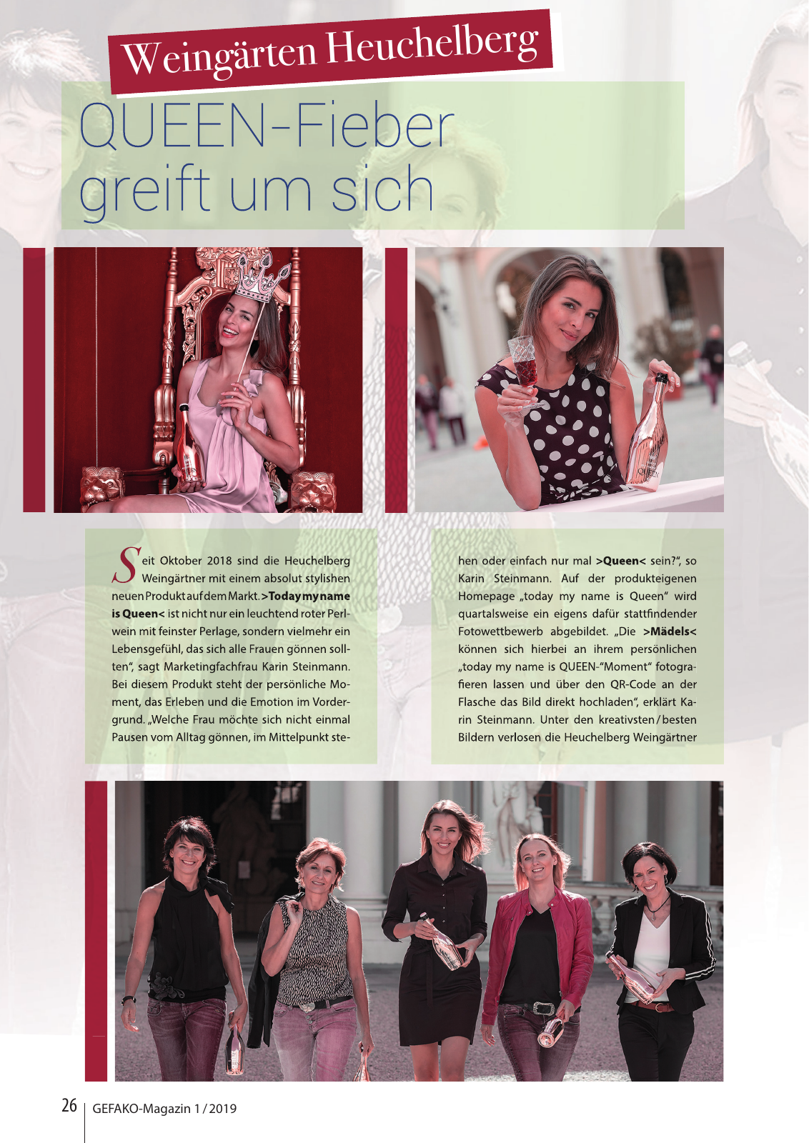 Vorschau GEFAKO Kundenmagazin 1/2019 Seite 26