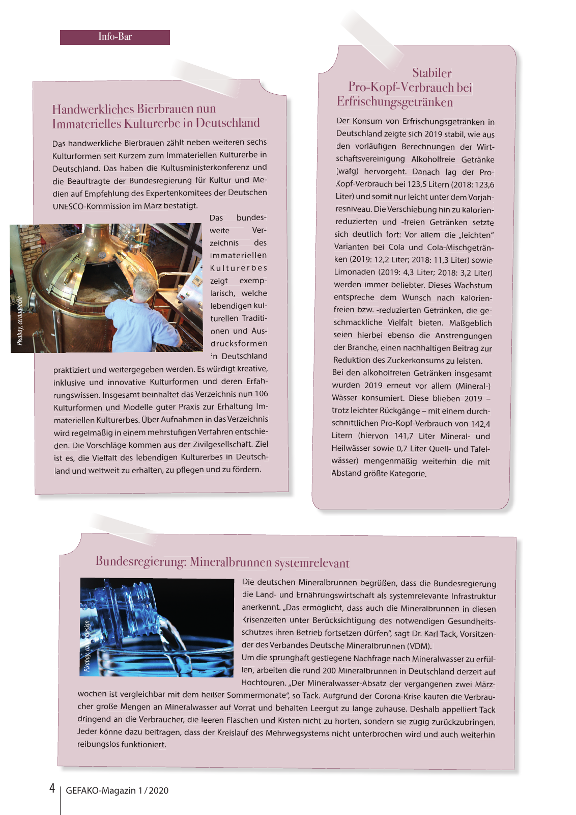 Vorschau GEFAKO Kundenmagazin 1/2020 Seite 4