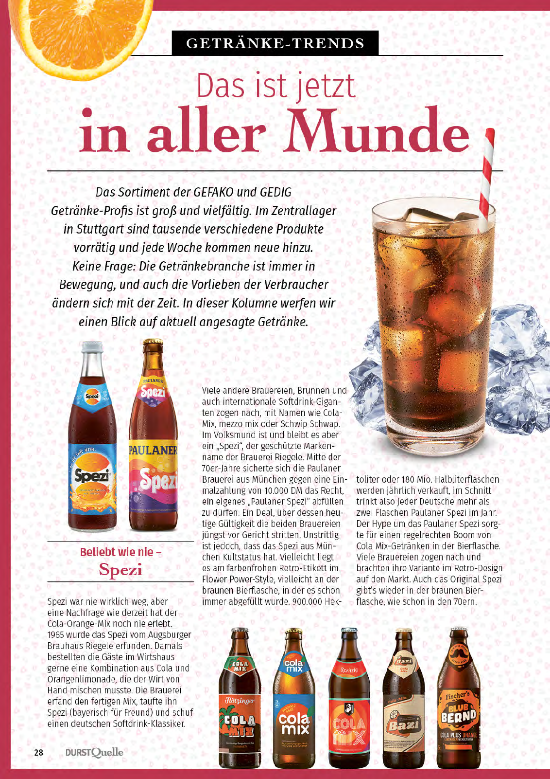 Vorschau GEFAKO Durstquelle 01/2023 Seite 28